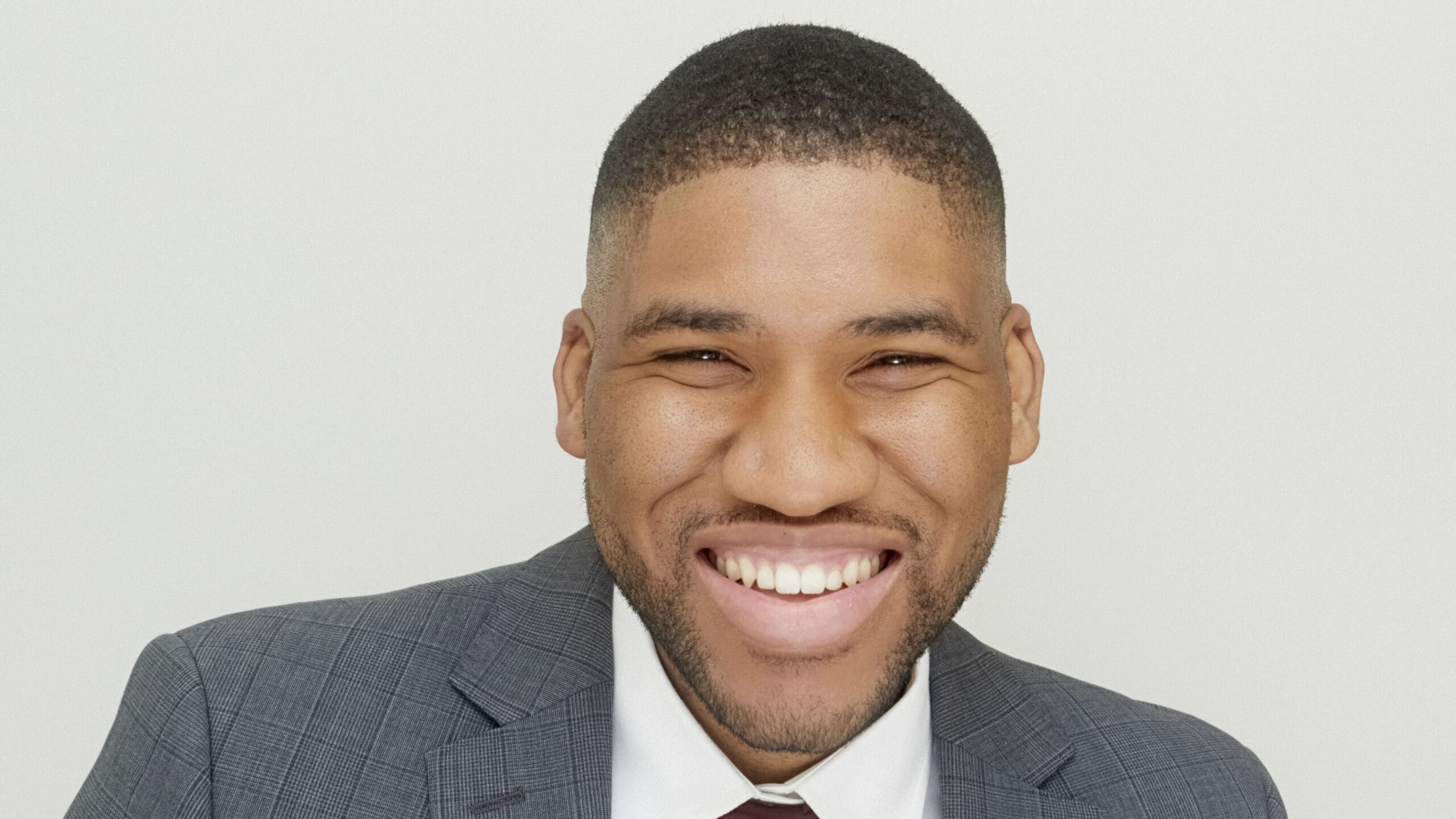 Closeup of Micheal Smith