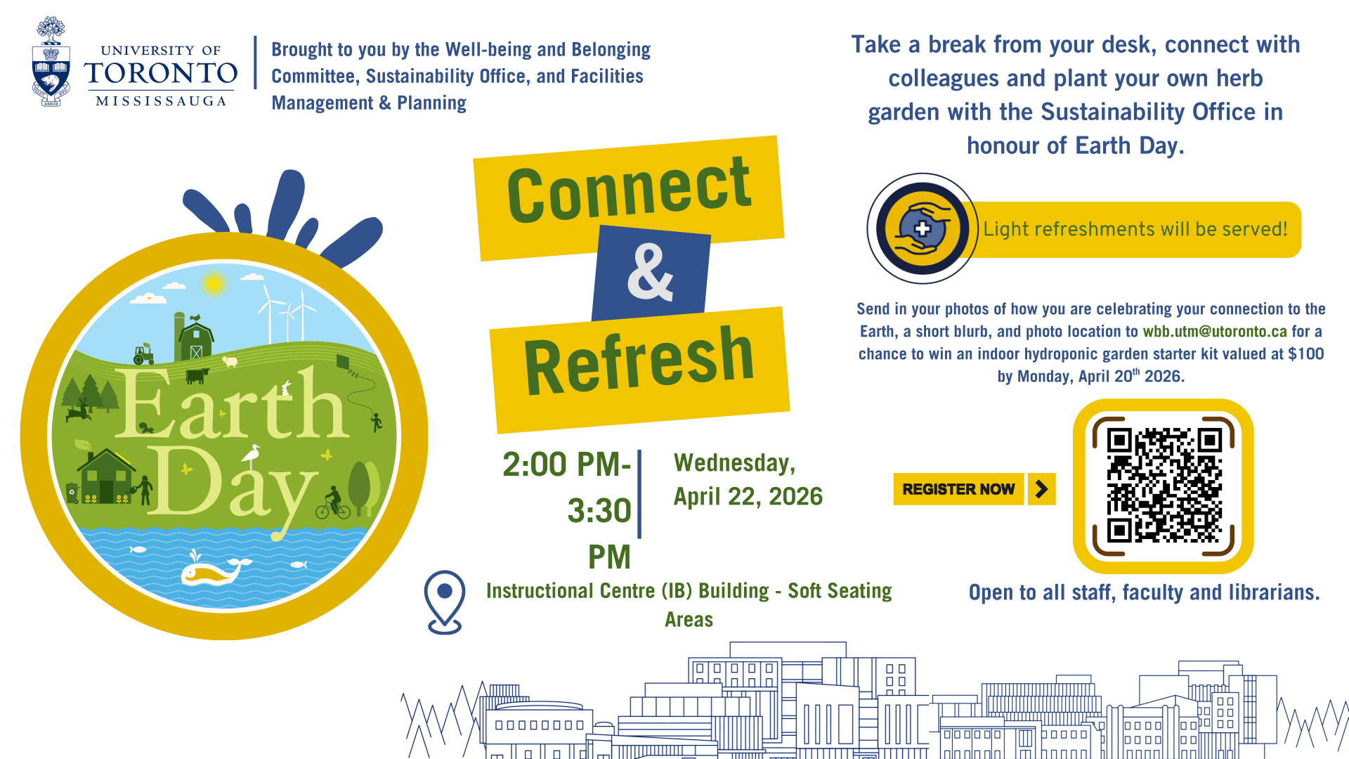 Connect and Refresh - Earth Day Celebration Promo